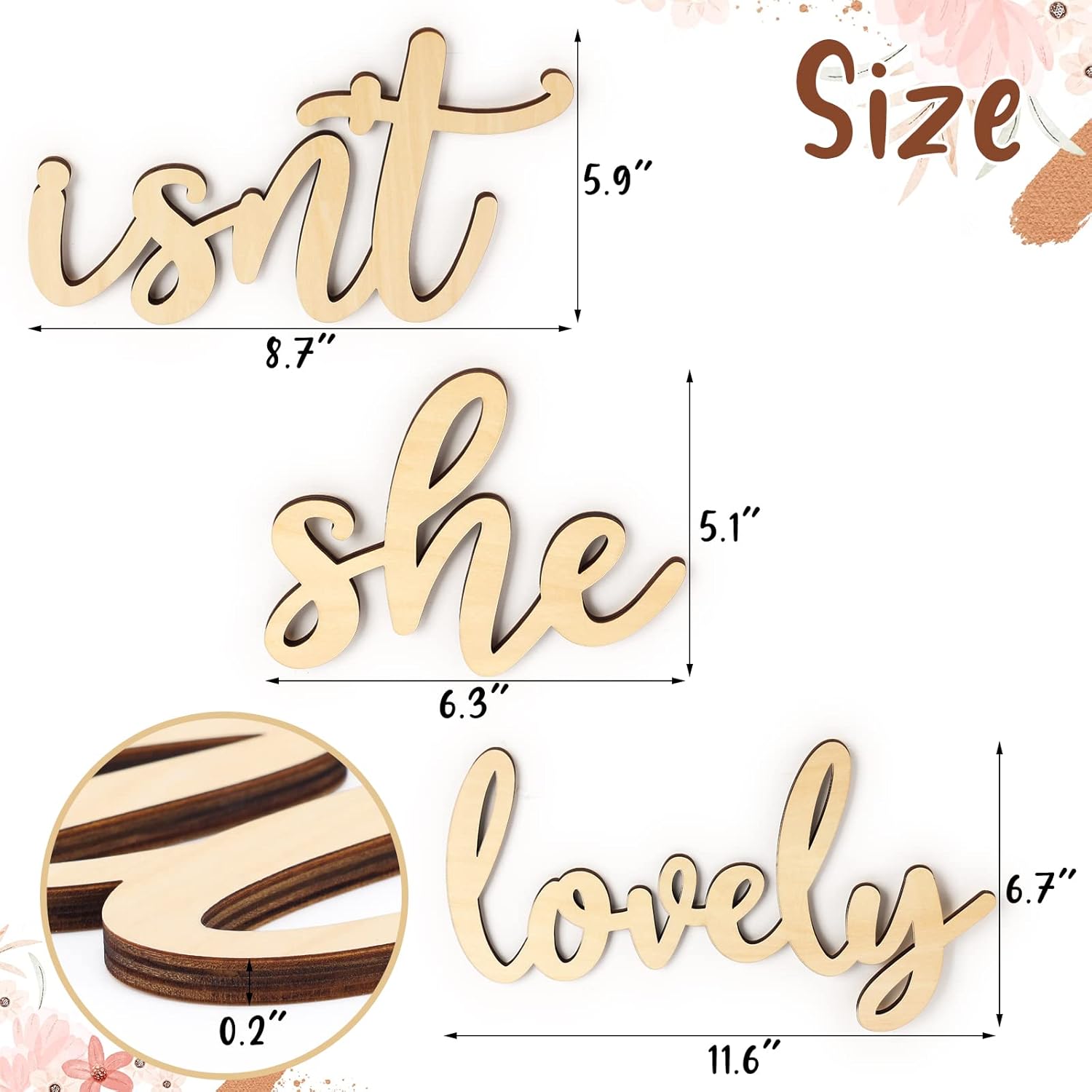 Huray Rayho Isnt She Lovely Wall Art