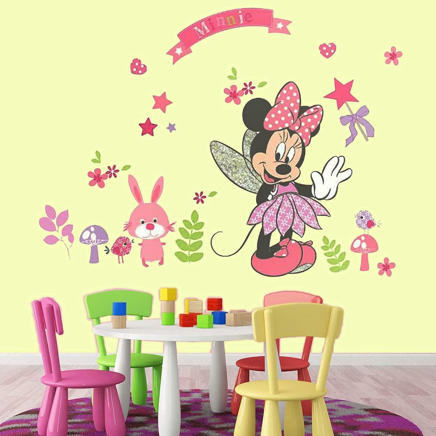 Mickey and Minnie Wall Decals for Kids Room