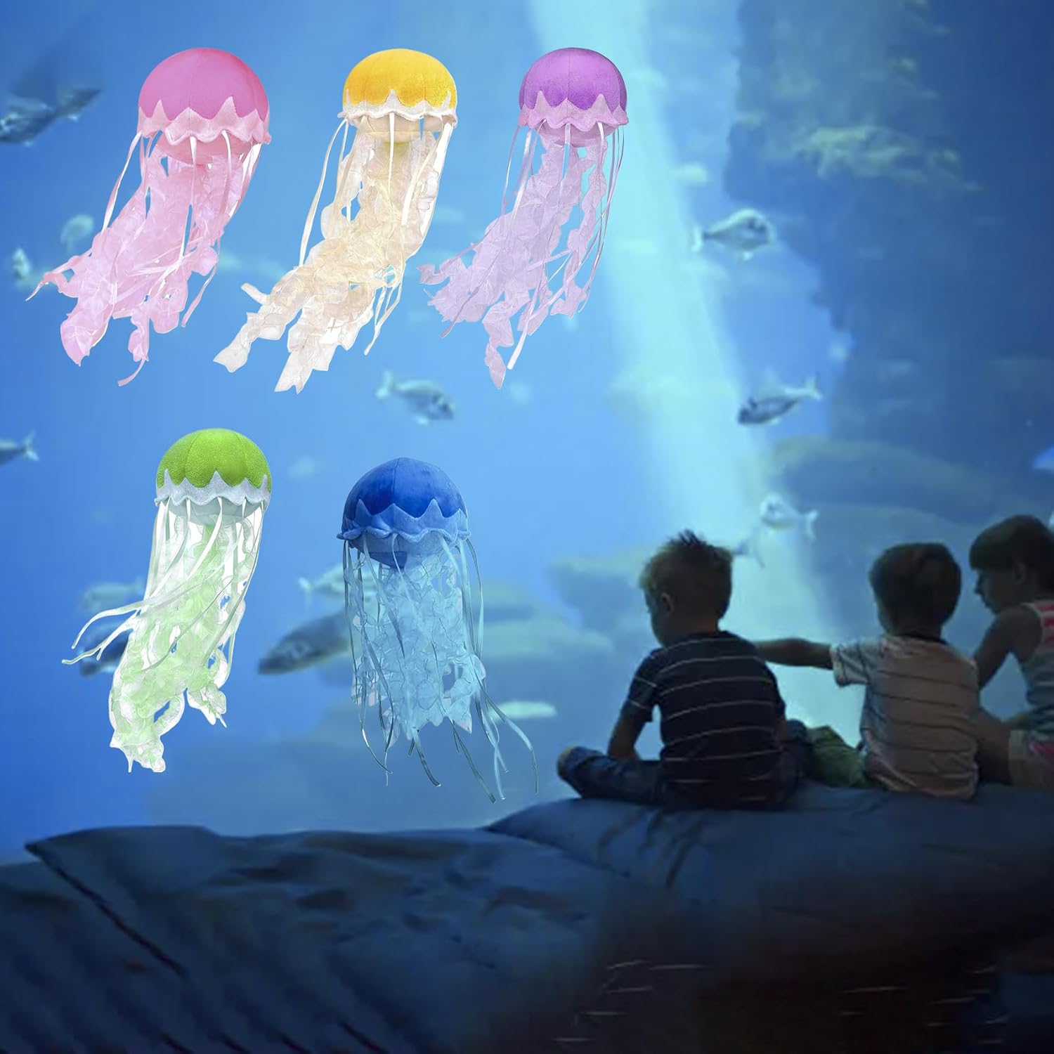 Cute Jellyfish Plush Pillow Toy