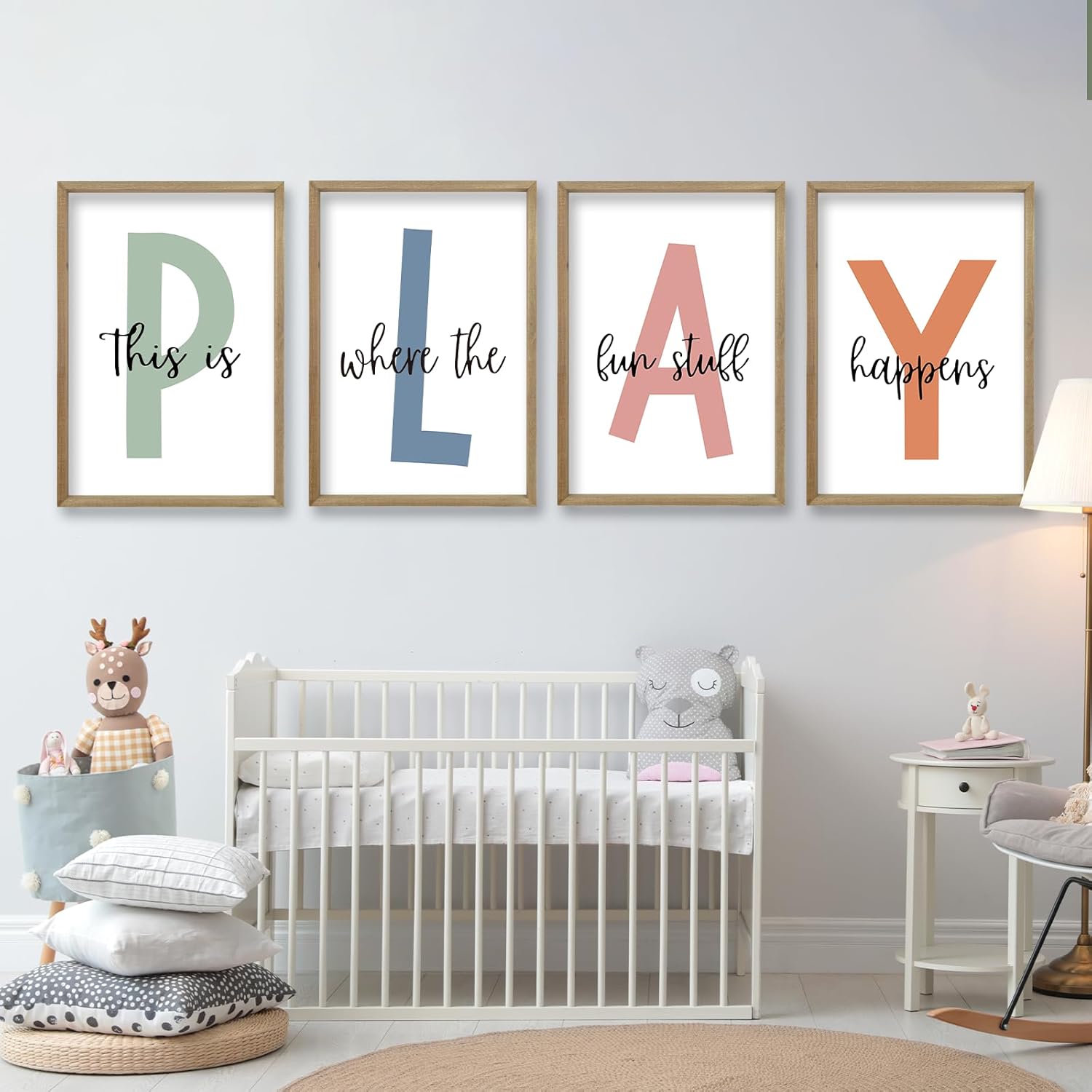 This Is Where The Fun Stuff Happens Wall Art Set