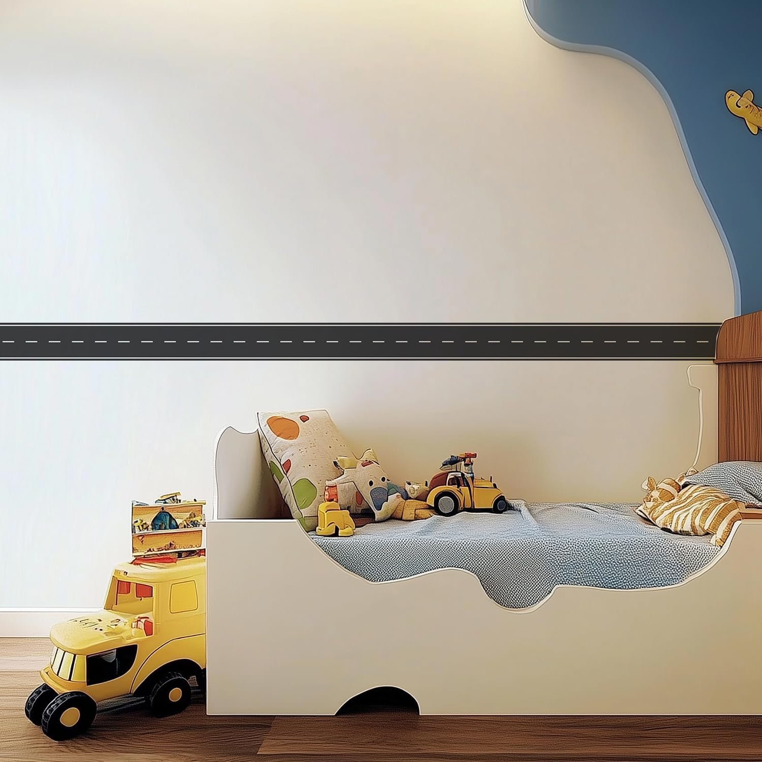 QUCHENG Wall Border Stickers Decals