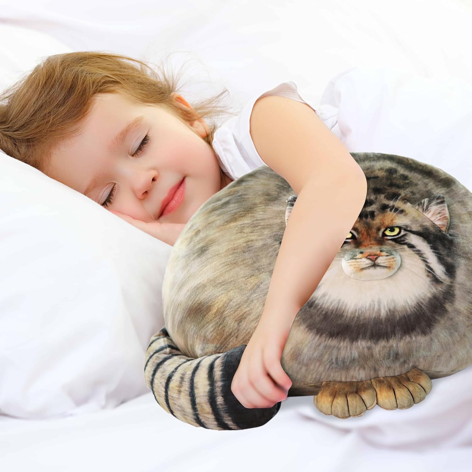 Pallas Cat Plush Pillow 18 Inches