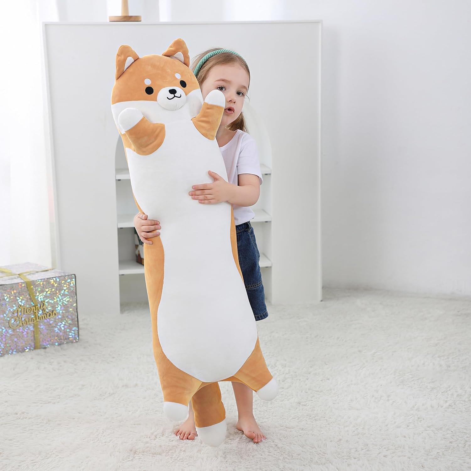 36 Inch Shiba Inu Plush Pillow