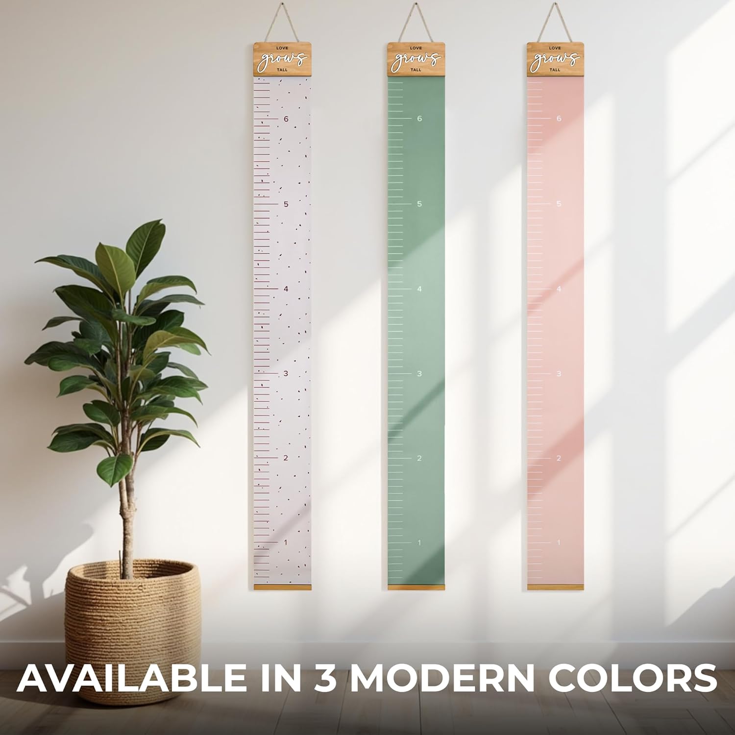 KIBAGA Kids Wall Growth Chart