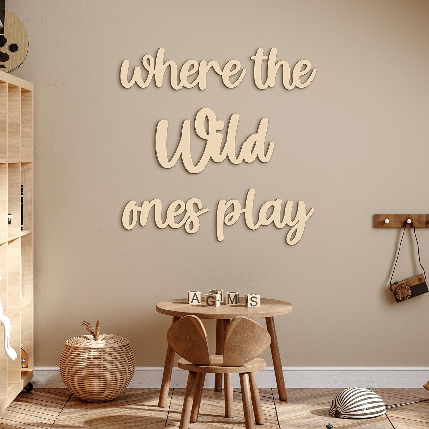 Kigley 5 Pcs Wall Decor for Kids Room