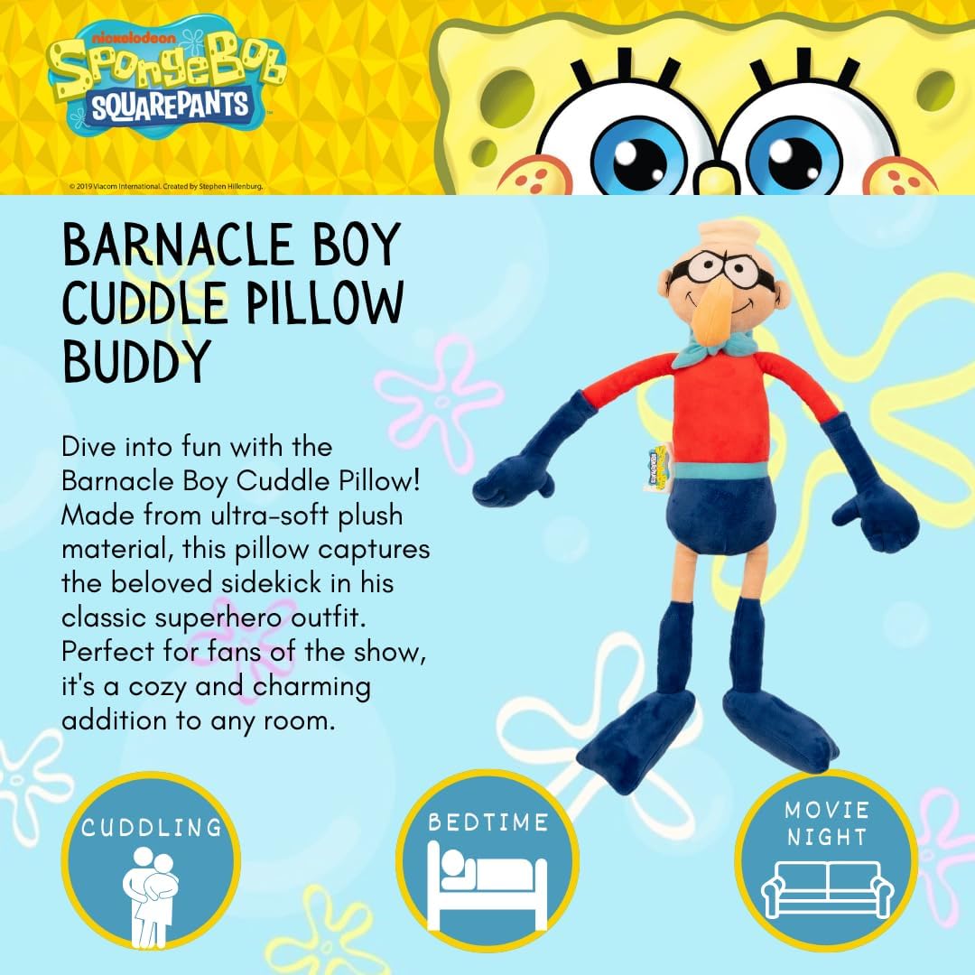 Franco Barnacle Boy Plush Cuddle Pillow