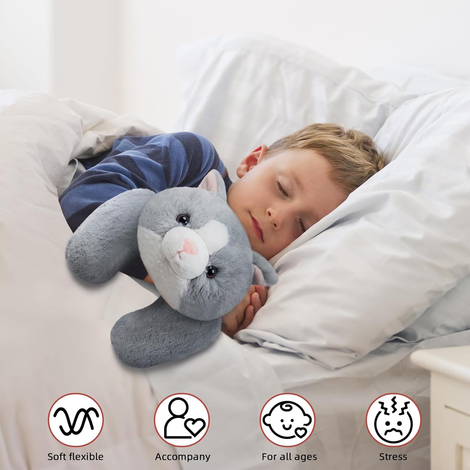 Niuniu Daddy Weighted Cat Plush Pillow