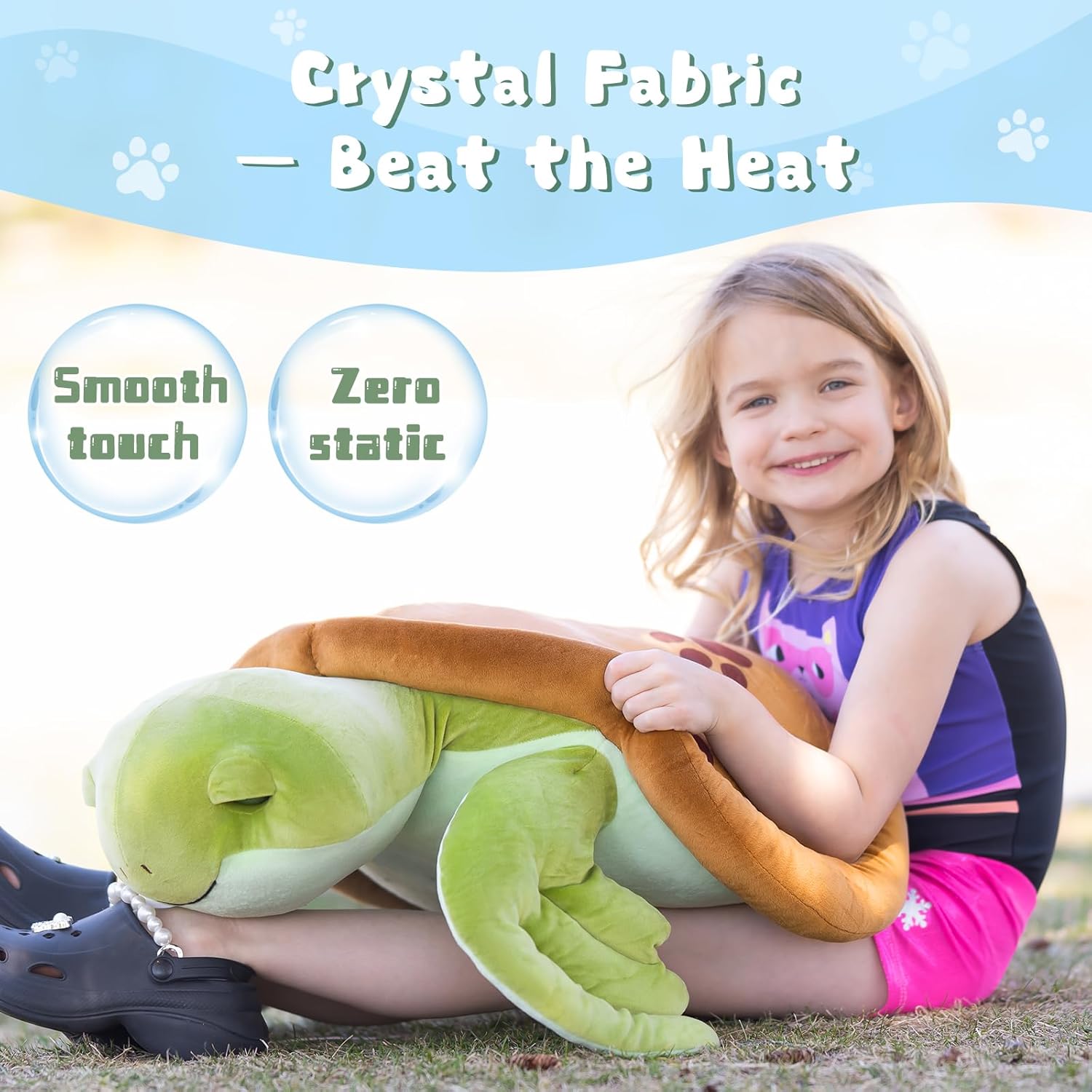 Muiteiur 28Inch Sea Turtle Plush Toy
