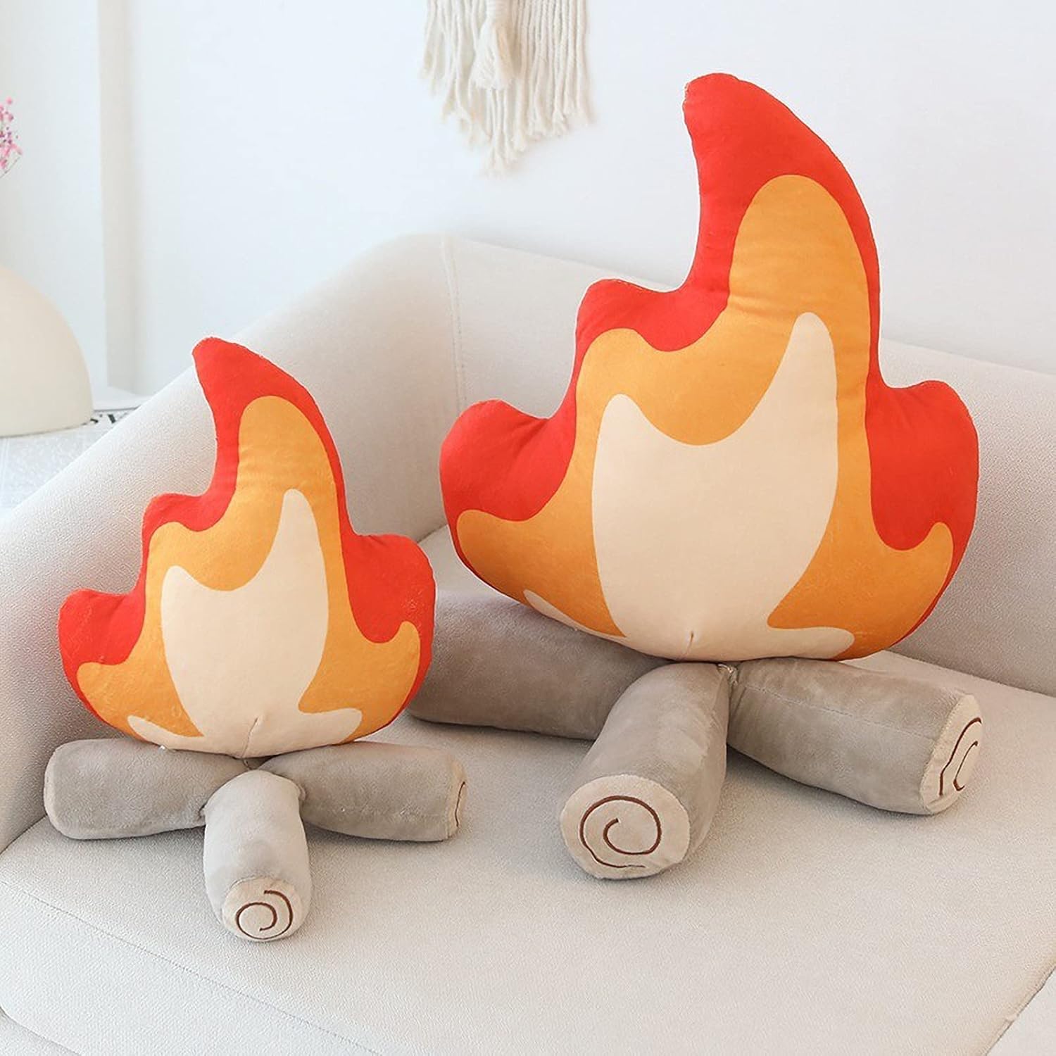 Funny Campfire Plush Pillow 118in