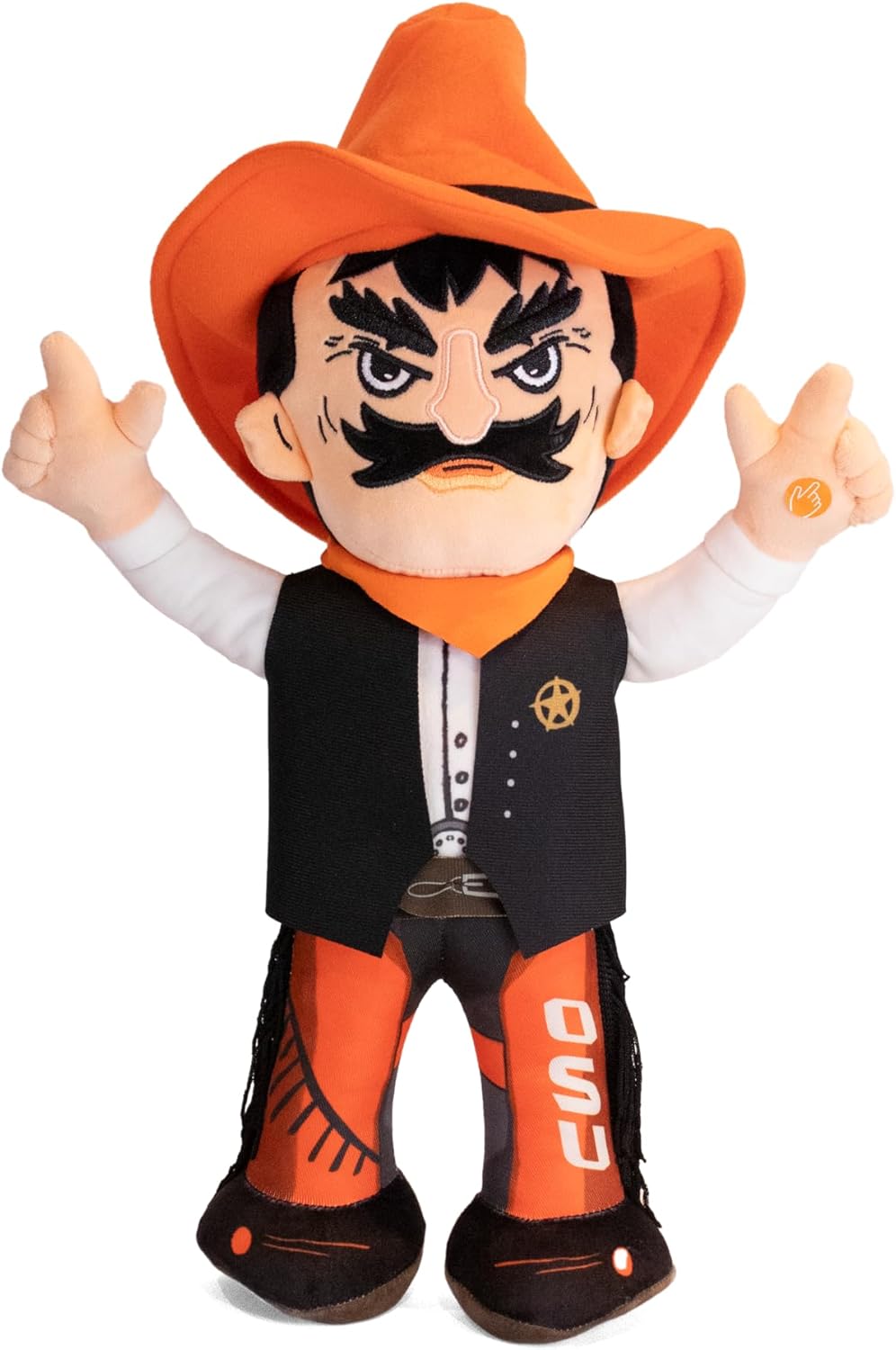 Oklahoma State Cowboys Pistol Pete Musical Plush