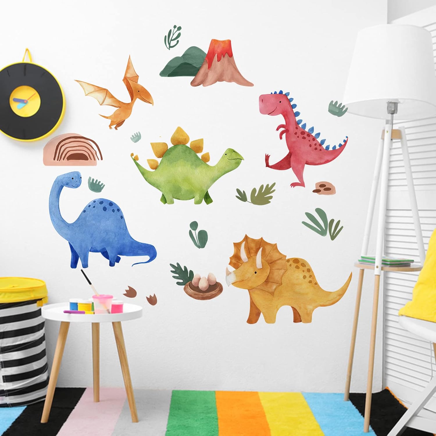 Yovkky Baby Dinosaur Wall Decals