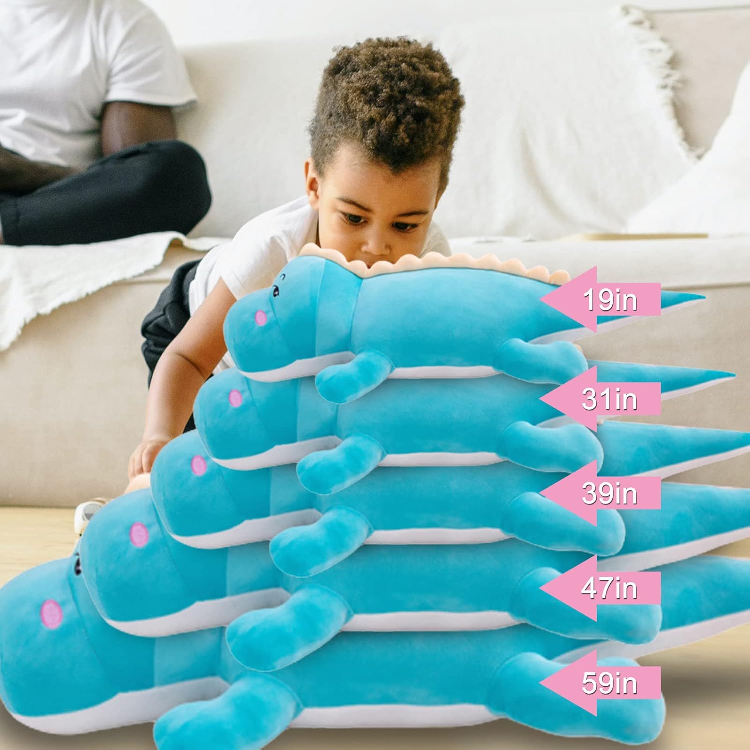 Soft Dinosaur Plush Pillow Toy