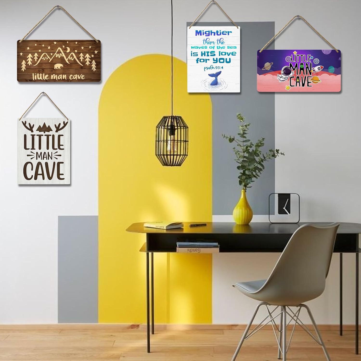 Little Man Cave Sign for Baby Boys