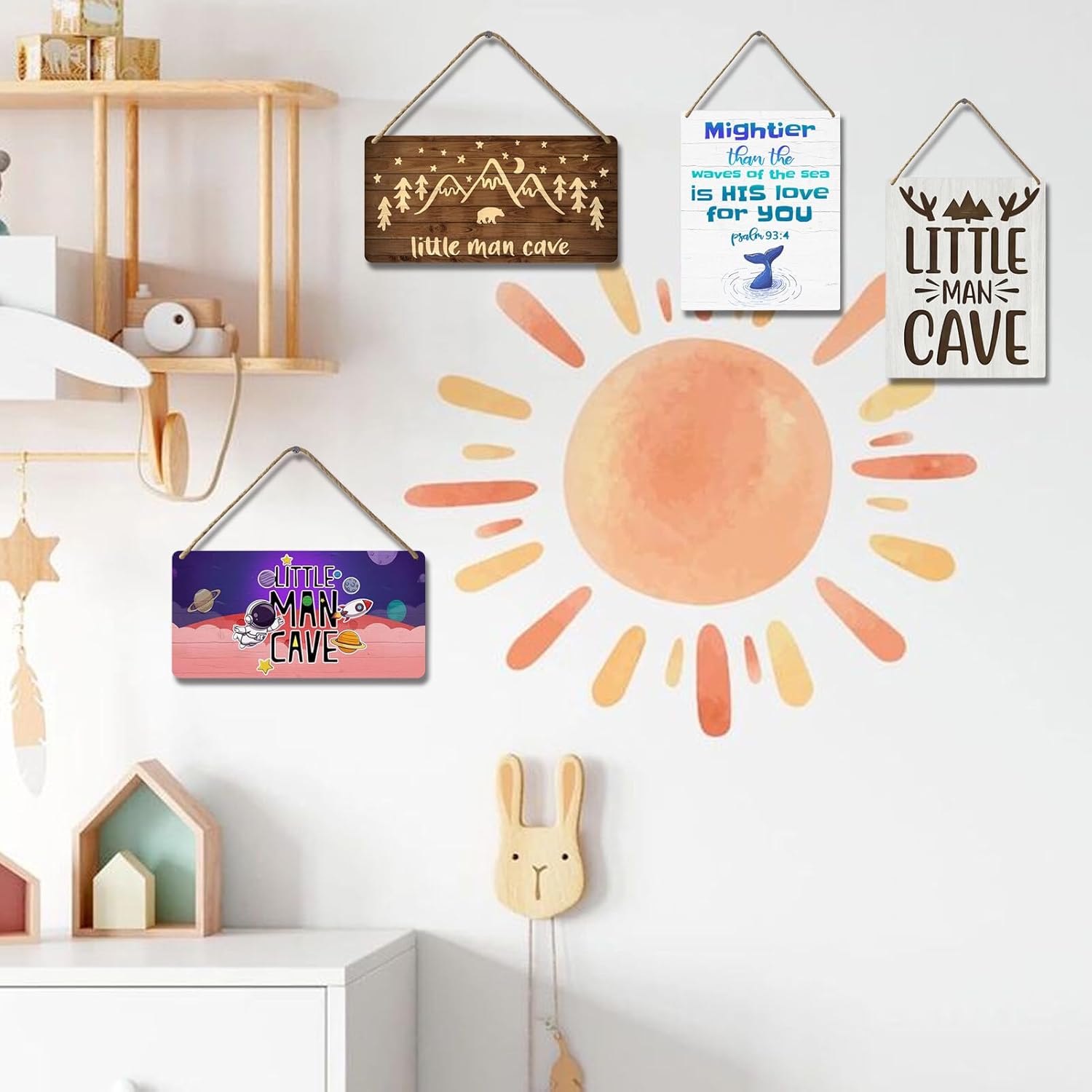 Little Man Cave Sign for Baby Boys