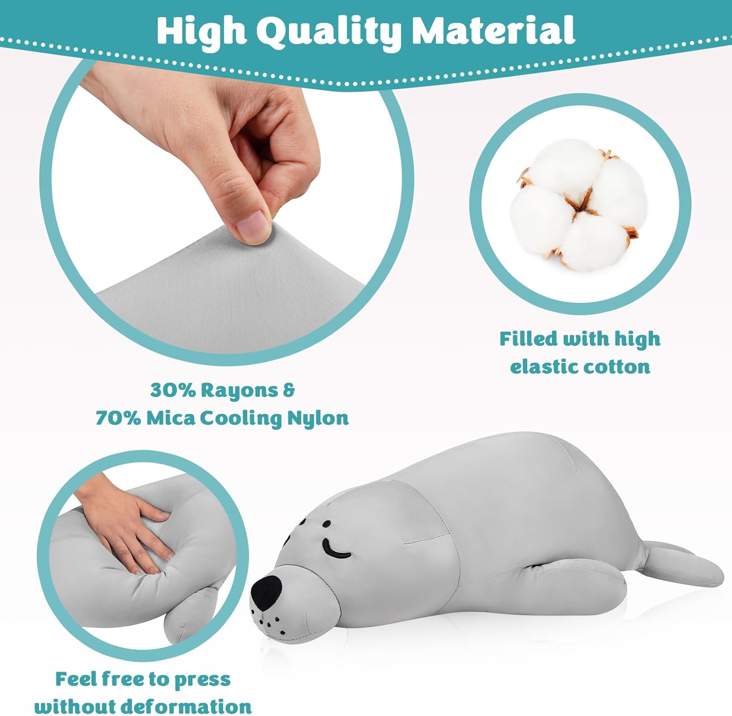 My OLi 18 Inch Seal Cooling Pillow 1