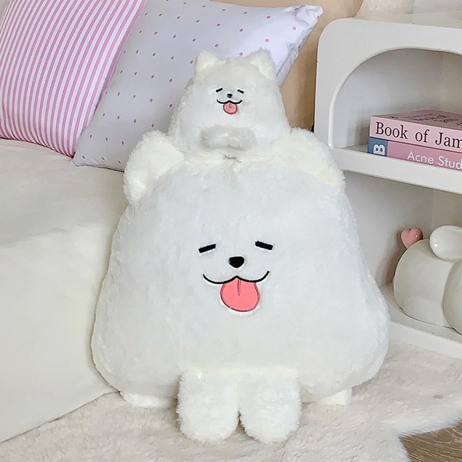 Dog Plush Pillow for Home Decor