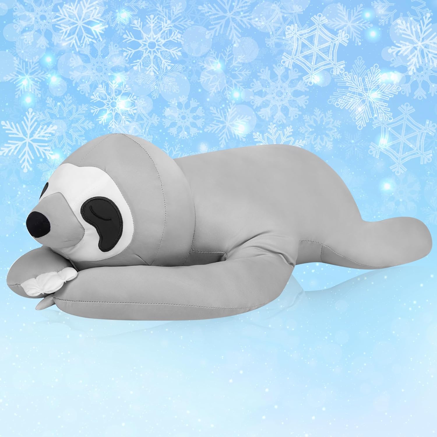 My OLi 24 Inch Sloth Cooling Plush Pillow