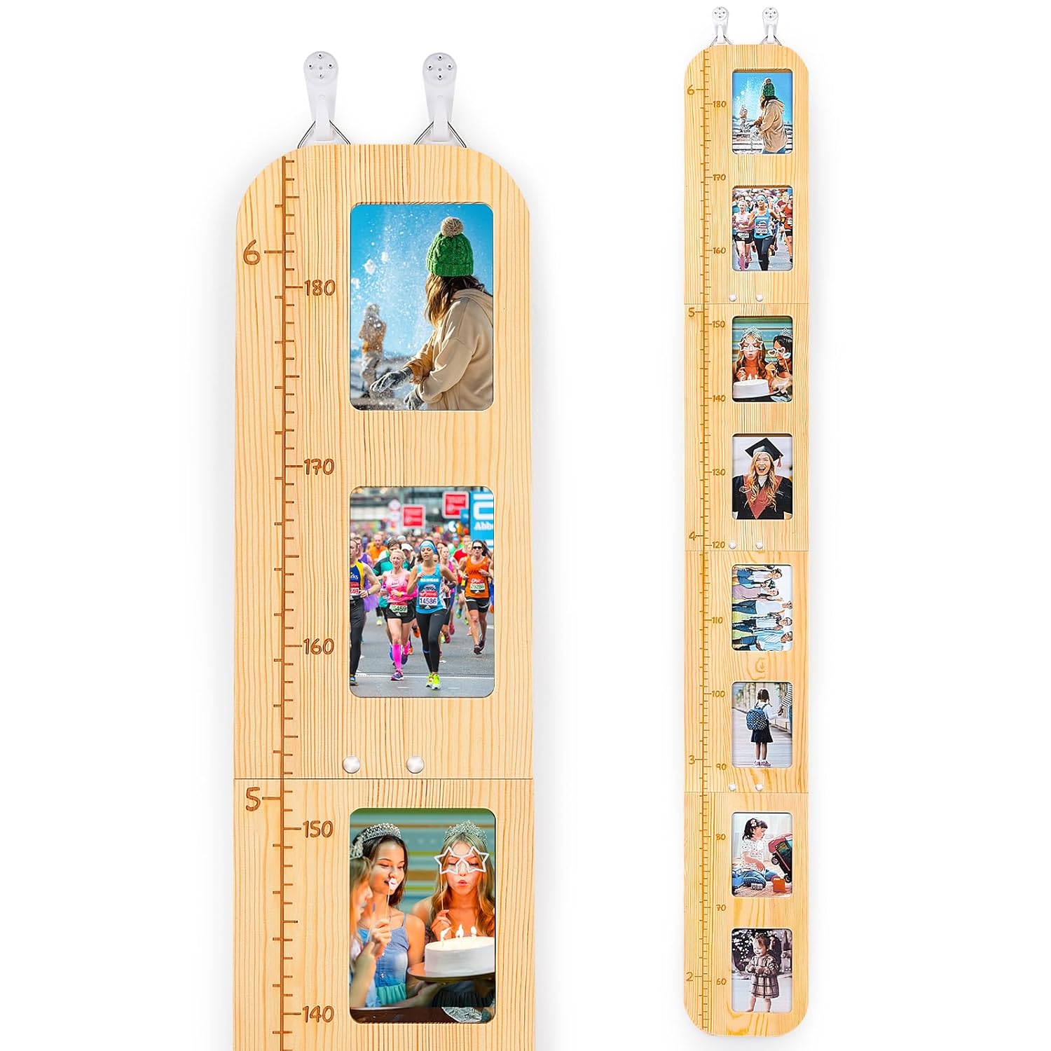 Basumee Growth Chart for Kids Wall Decor