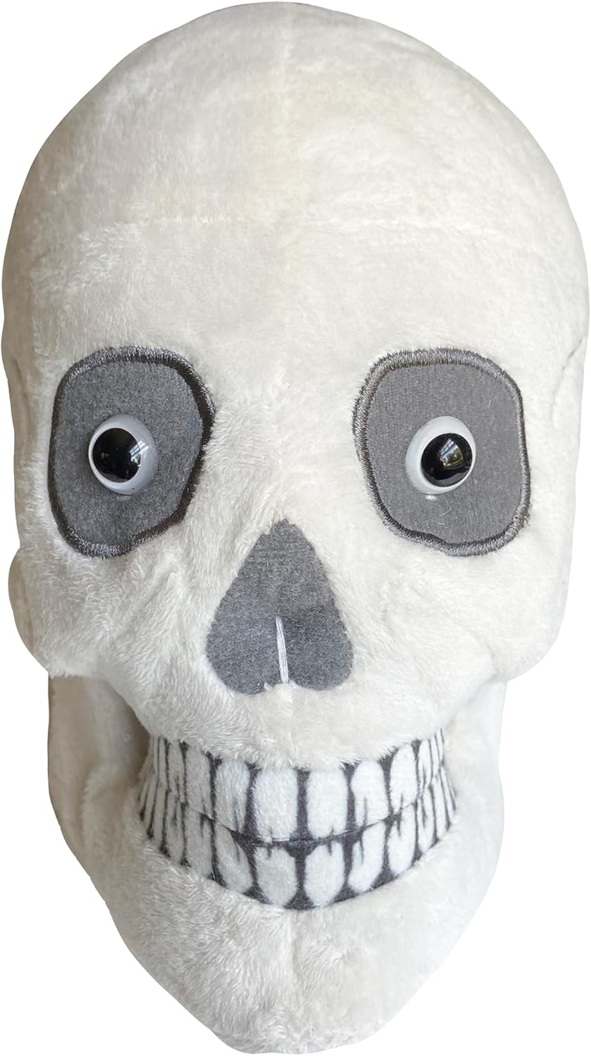 GIANT Microbes Skull Plushie