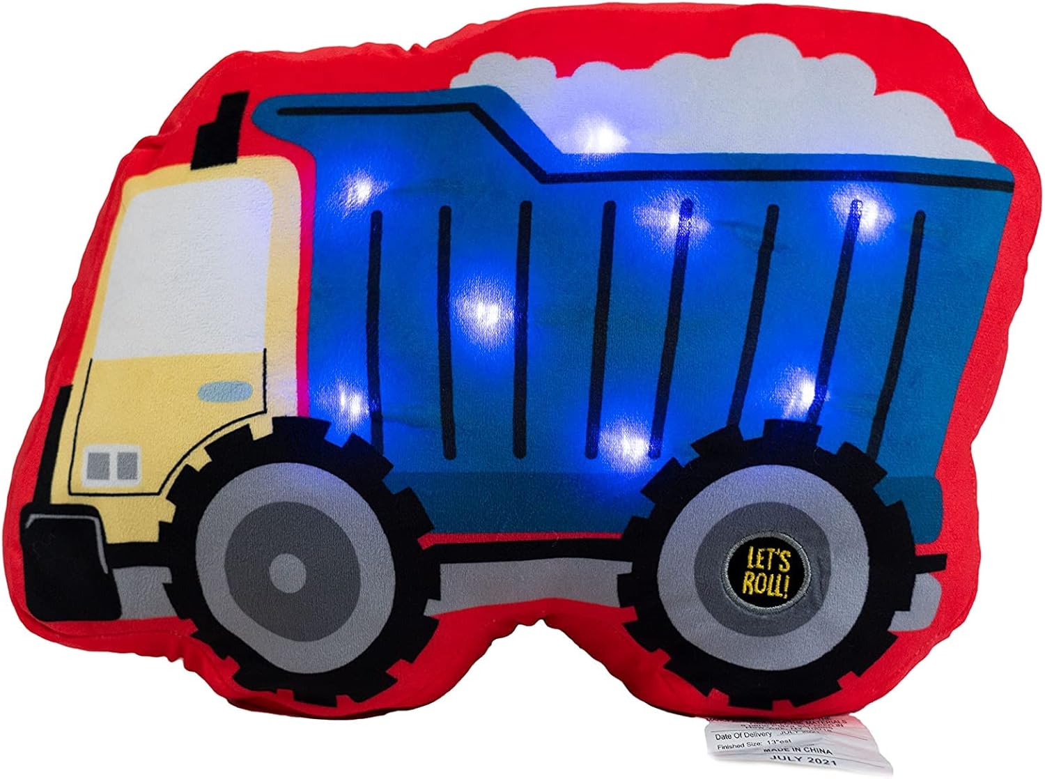Unicorns Robots Light Up Pillow for Kids