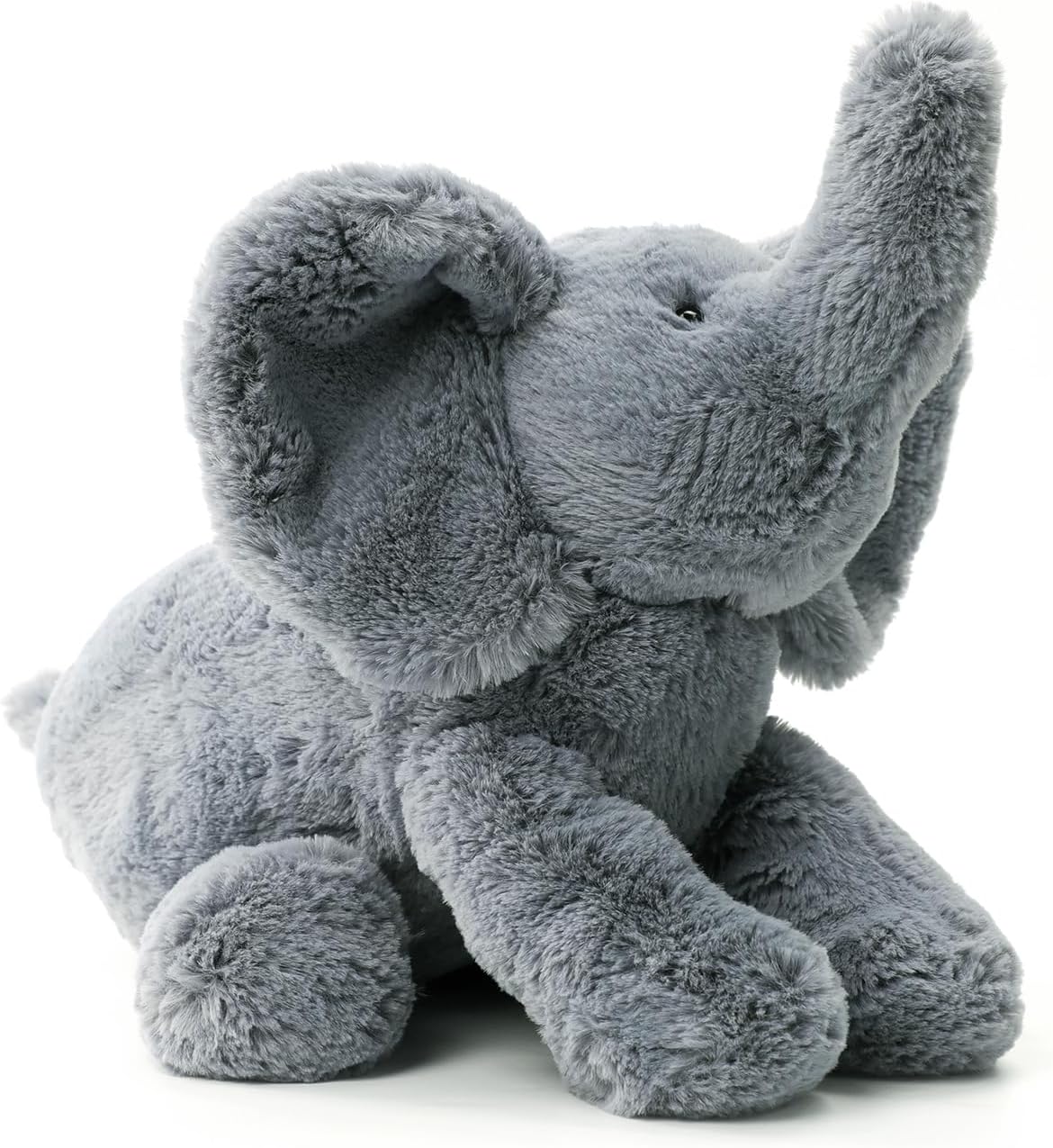 RECUR Plush Gray Elephant Stuffed Animal