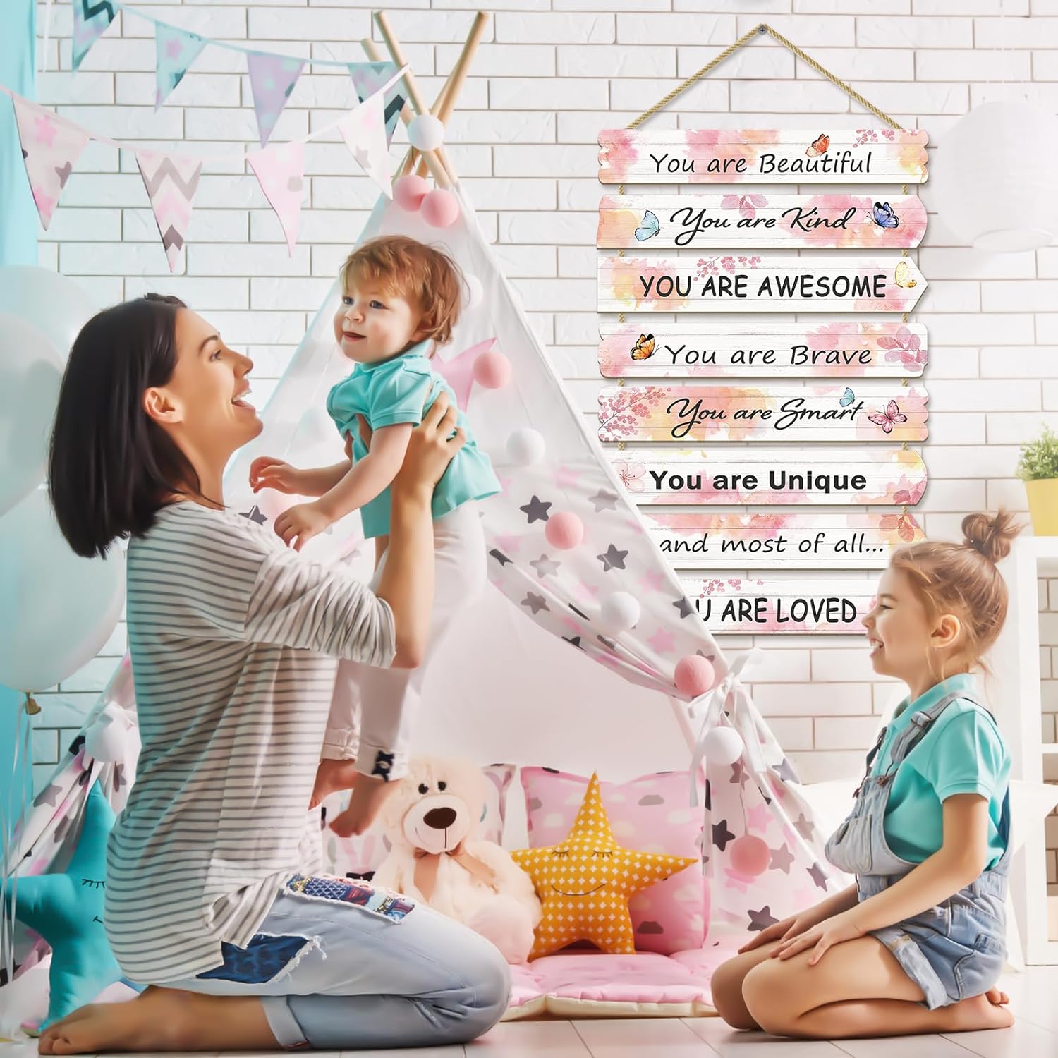 Butterfly Wall Decor for Girls Bedroom