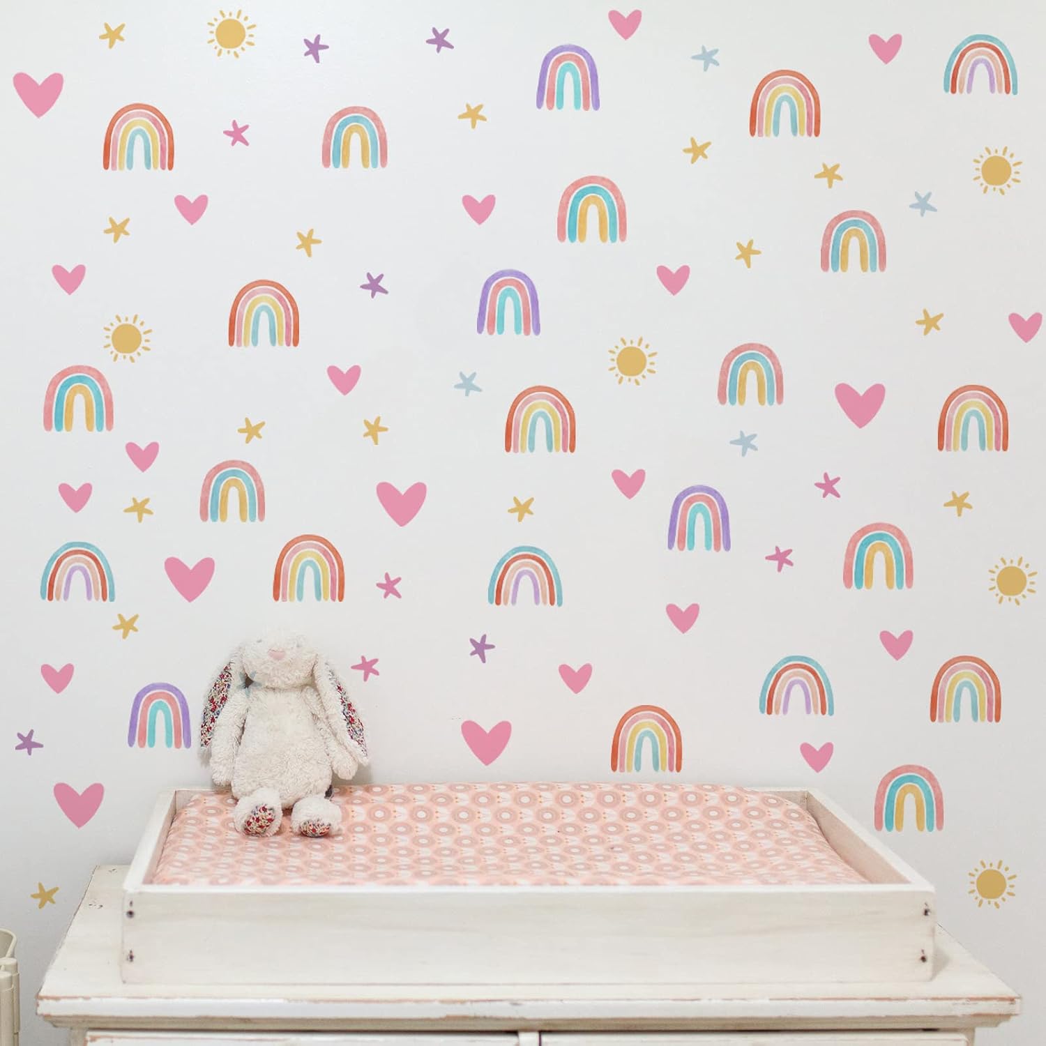 Epakh Rainbow Wall Stickers for Kids Room