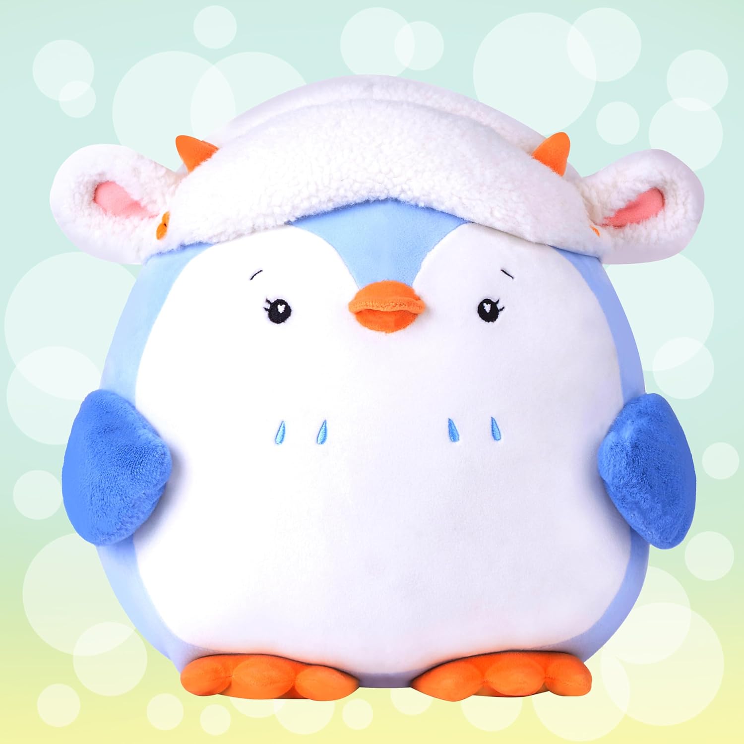 Large Penguin Plush Pillow Toy 12 Inch