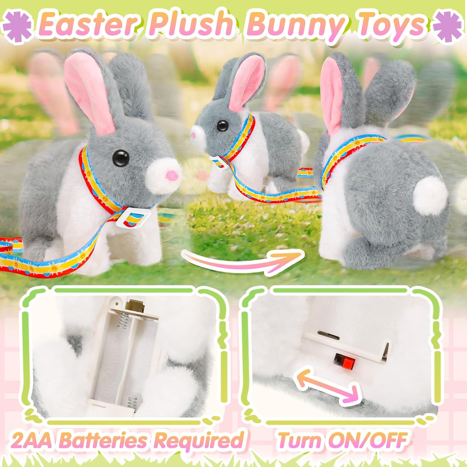 Tagitary Plush Bunny Toy for Kids