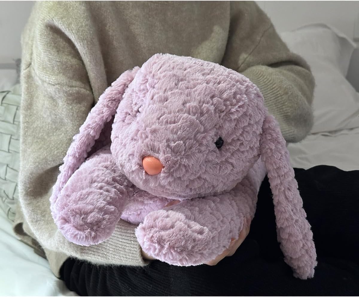 Hofun4U Bunny Plush Pillow 35 Inch
