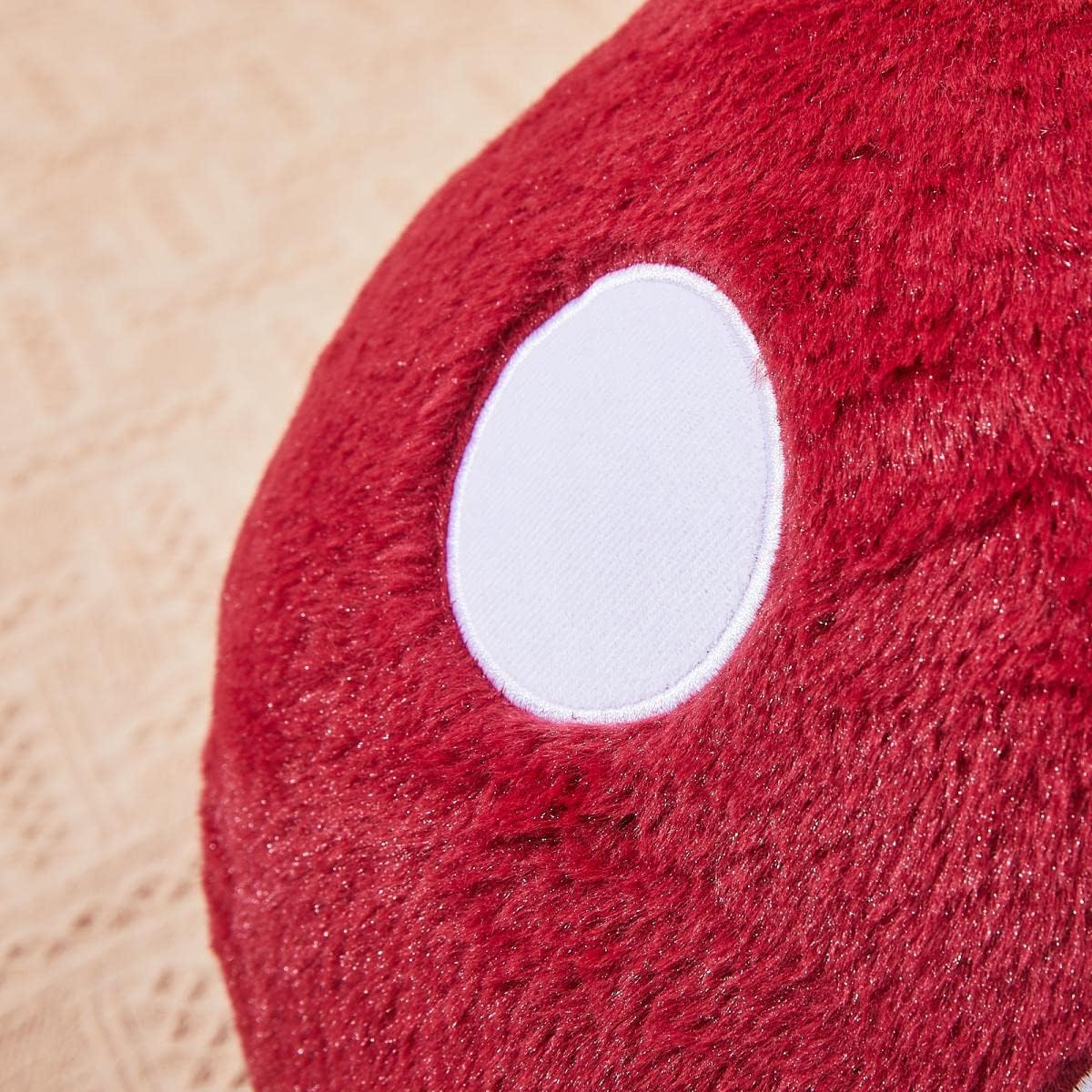 Bestsea Red Mushroom Plush Pillow