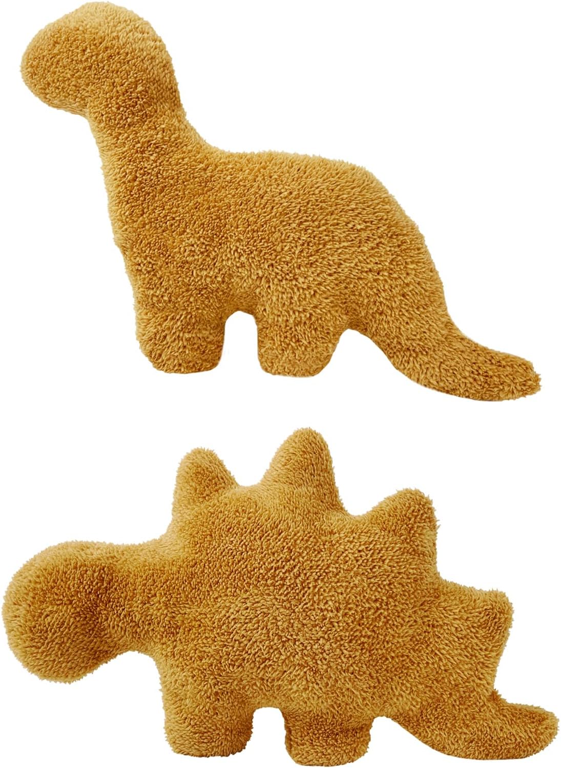 2 Pack Dino Nugget Plush Pillow