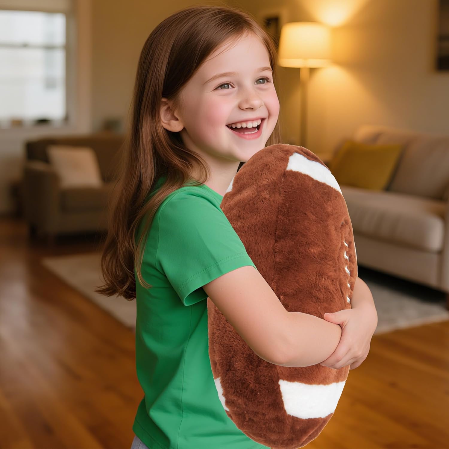 Wepop 18in Football Plush Pillow