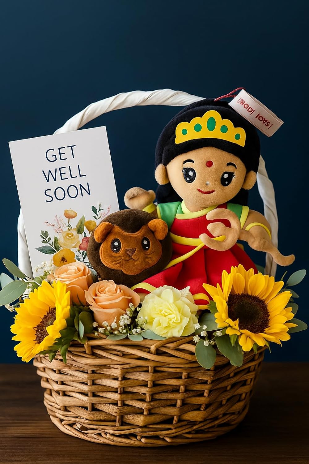 MODI TOYS Durga Devi Plush Toy