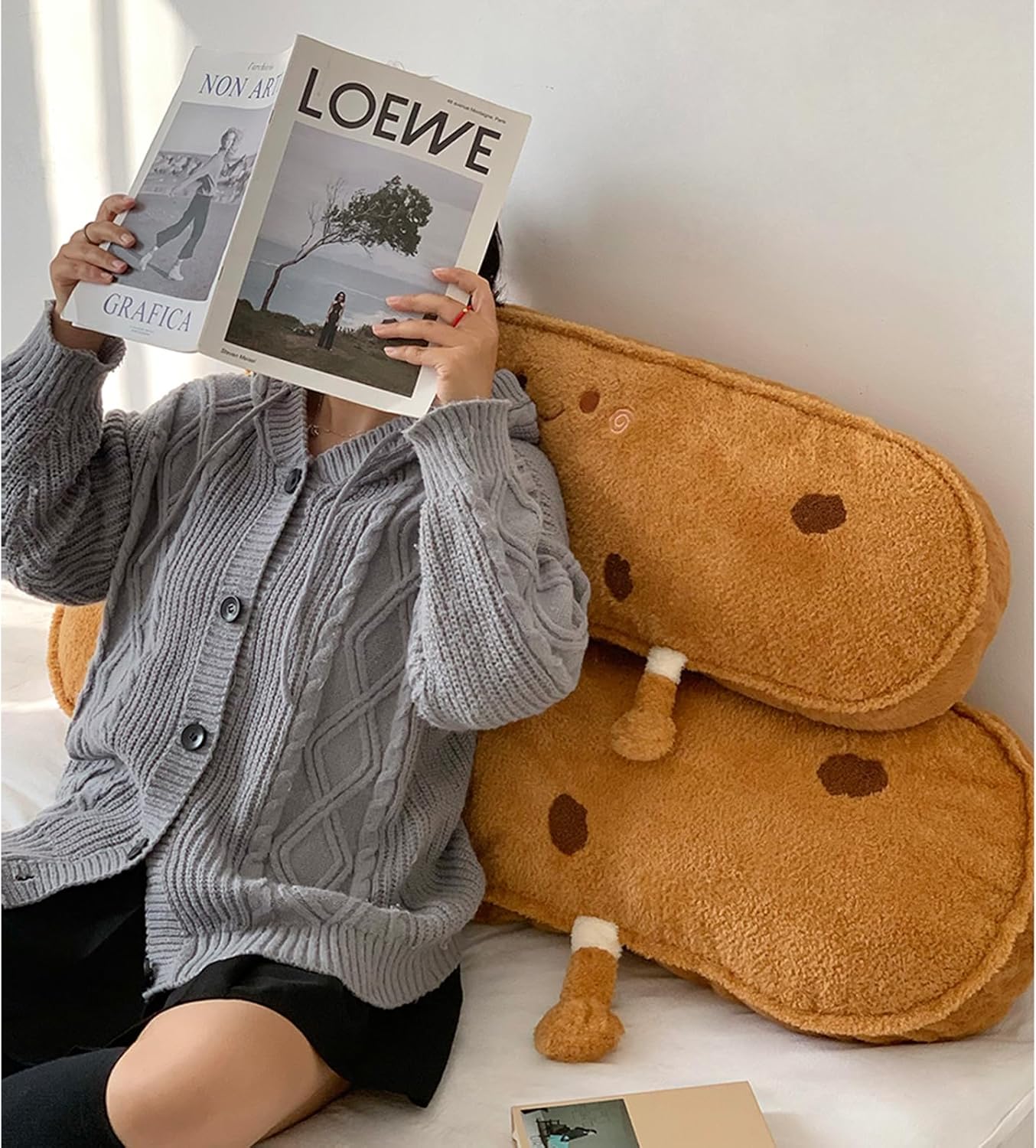 Cookie Plush Pillow - 47 Inch Funny Design