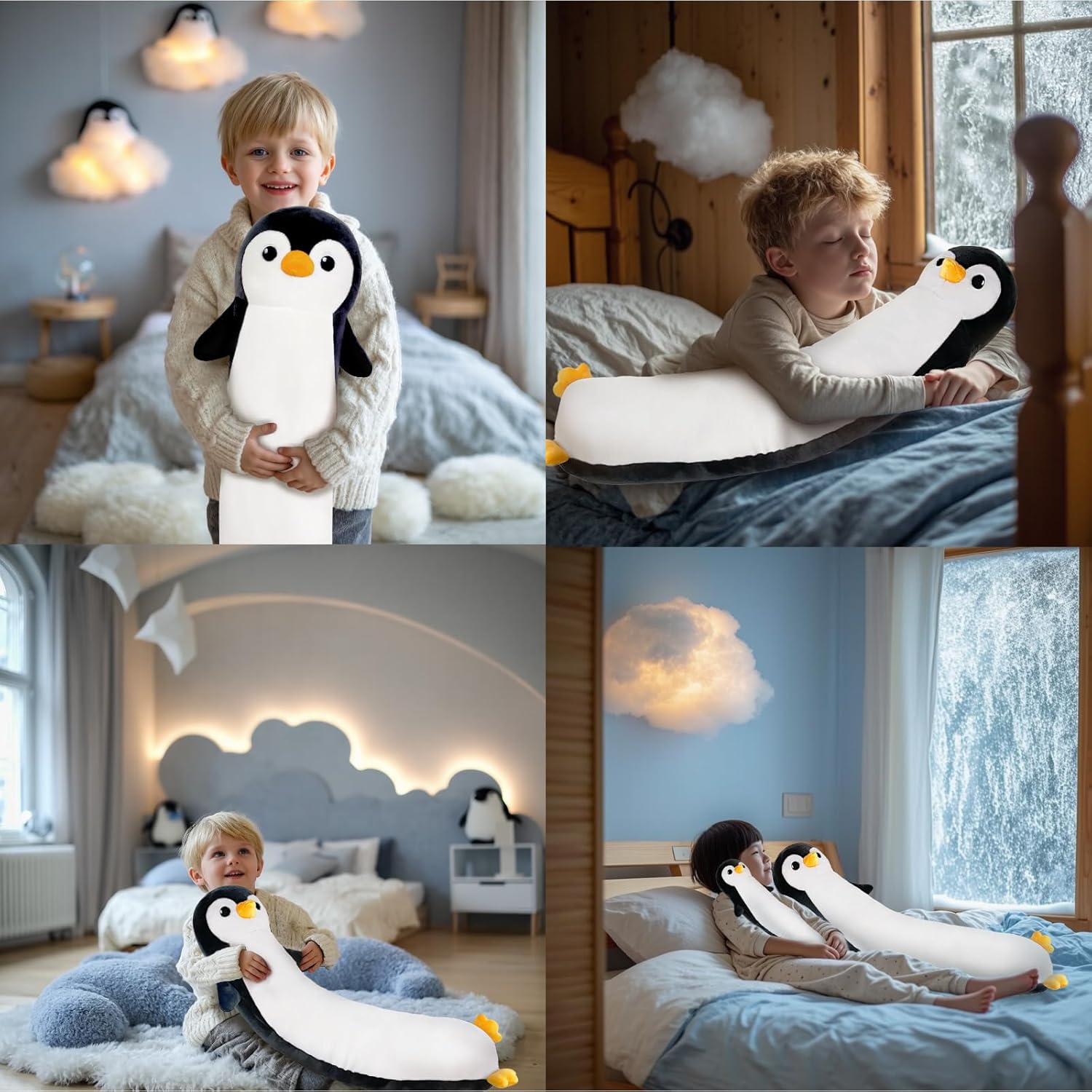 Yuncol 196 Inch Penguin Plush Toy