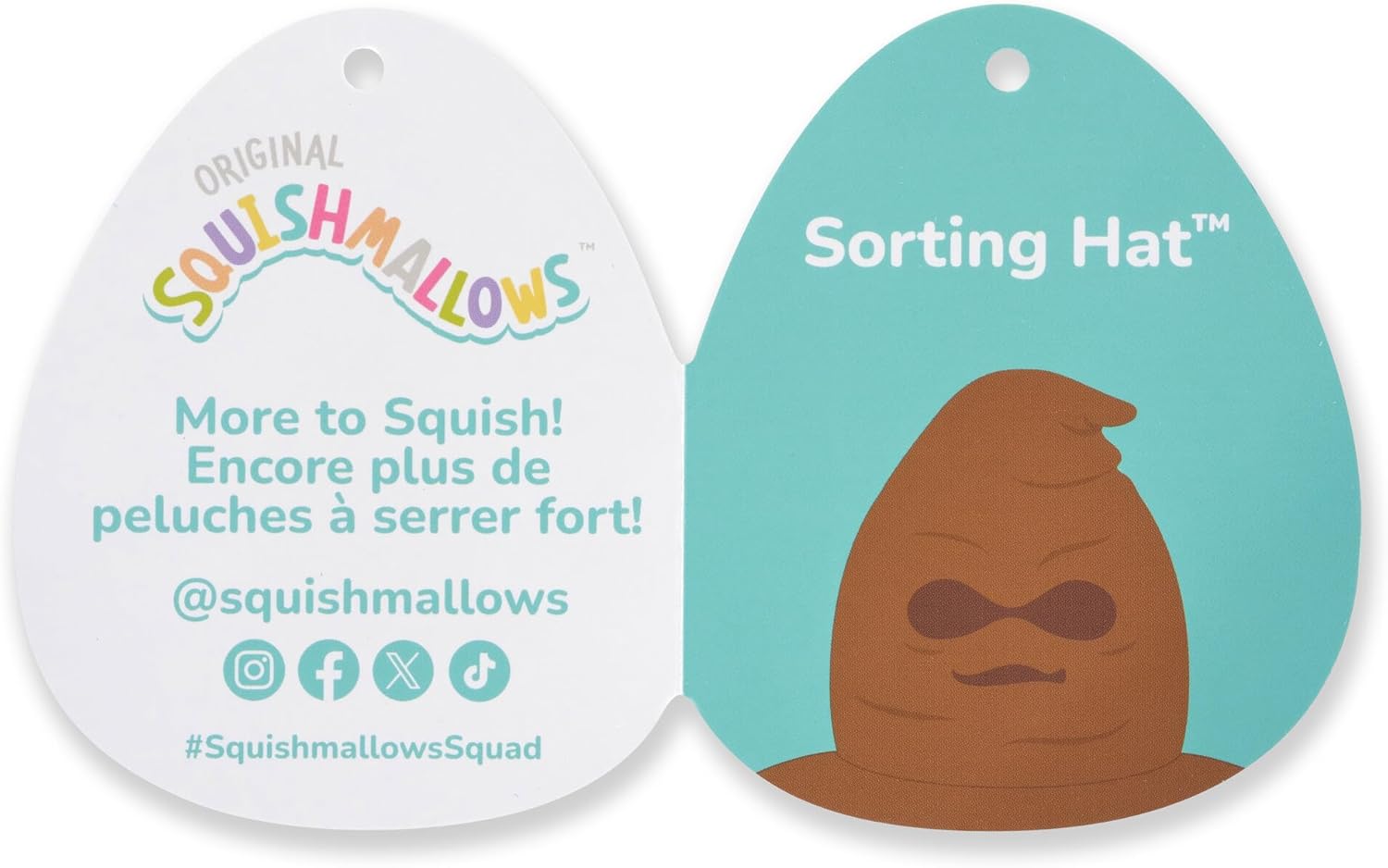Squishmallows Sorting Hat Plush 10-Inch