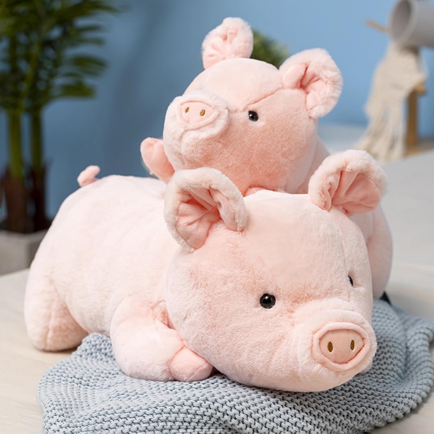 Litence Weighted Pig Plush Pillow Toy 33lbs