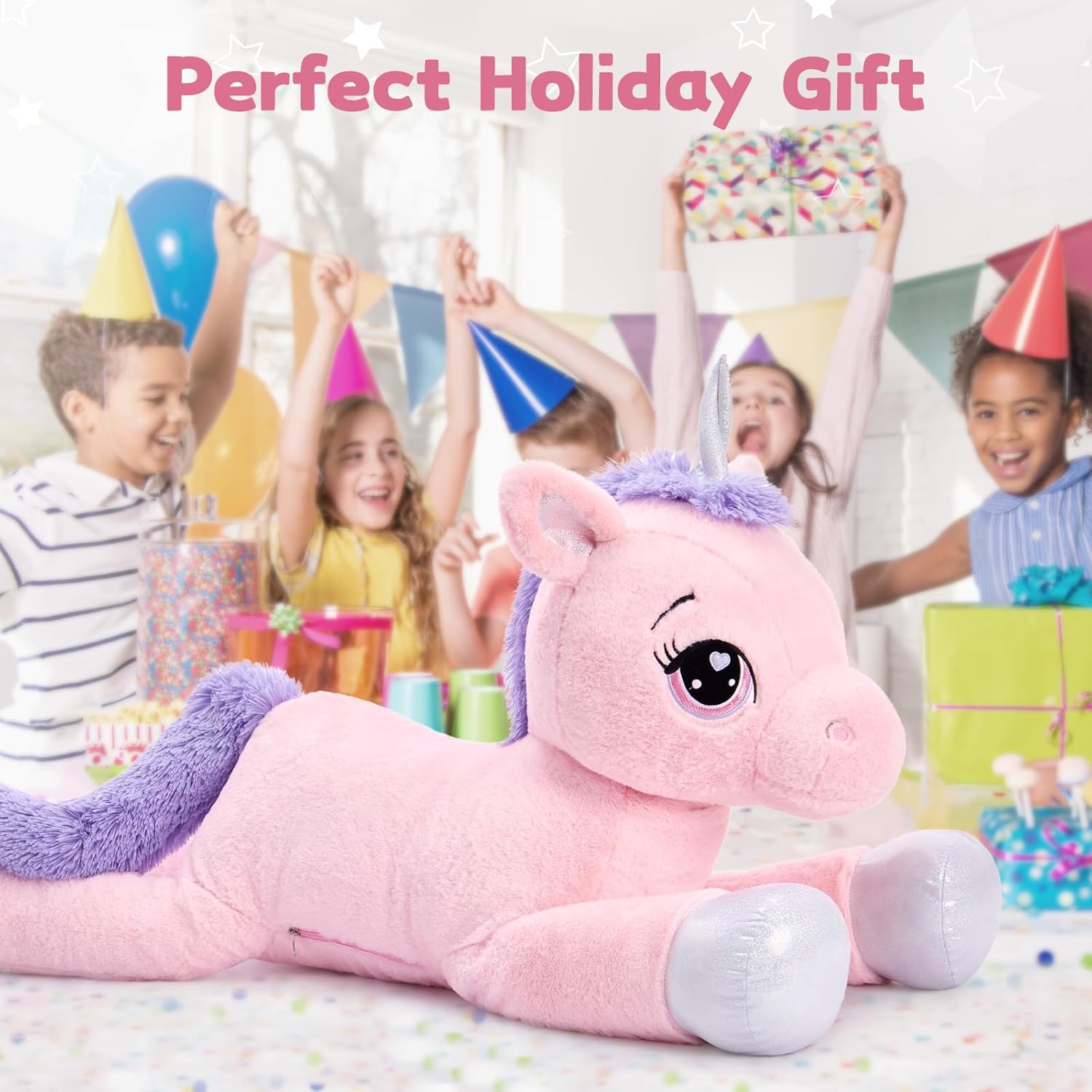 MaoGoLan 43 Inch Unicorn Plush Pillow