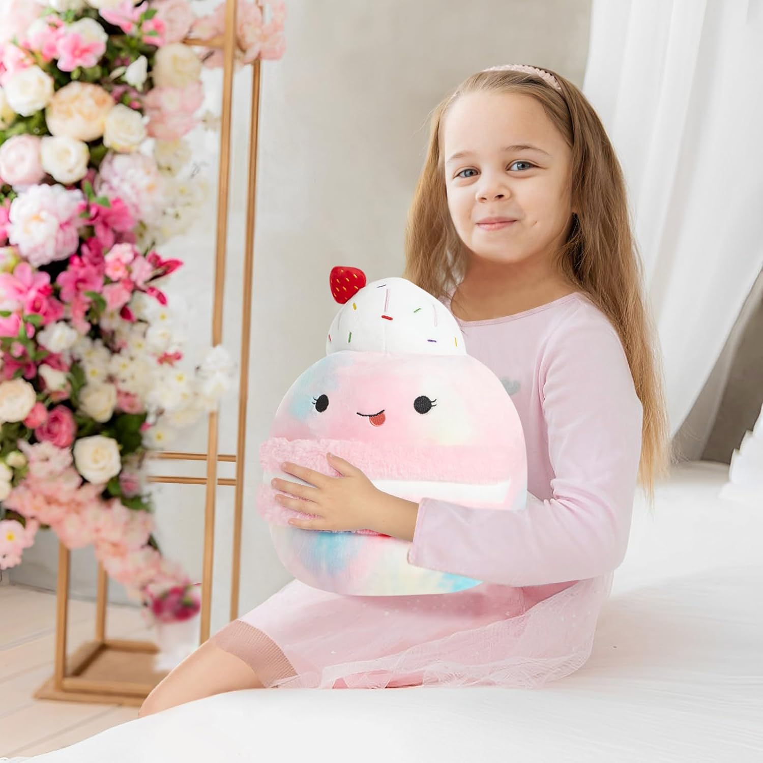 12 Inch Macaron Plush Pillow Stuffed Animal