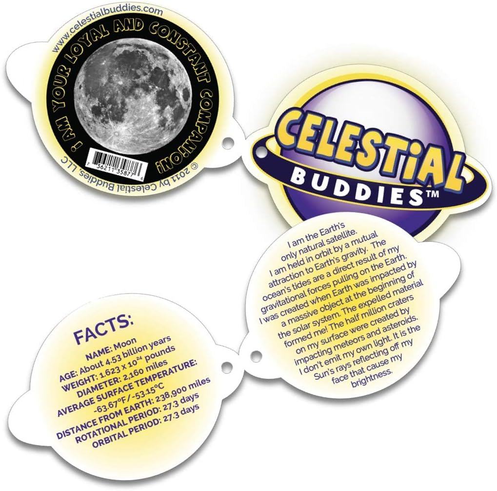 Celestial Buddies Moon Buddy 85 Inch Plush