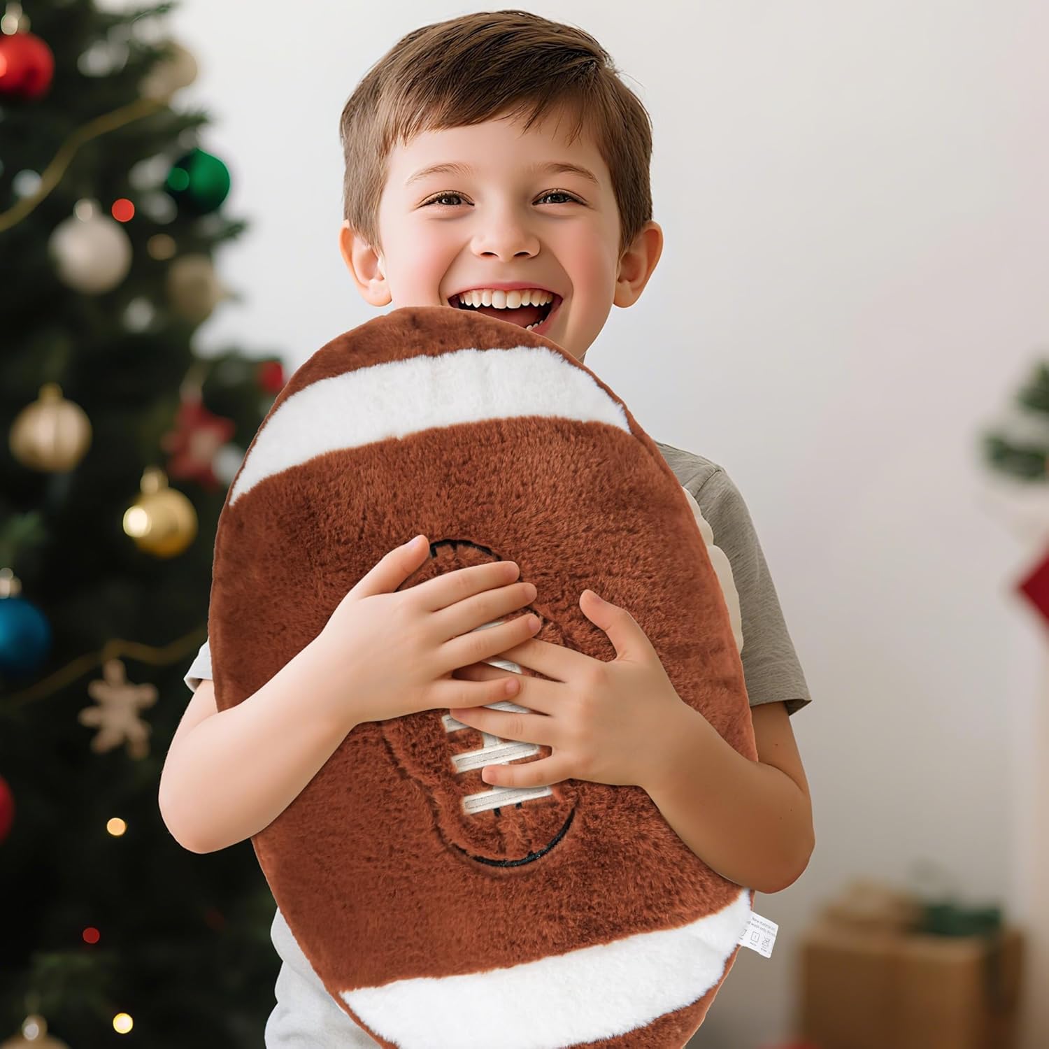 Wepop 18in Football Plush Pillow