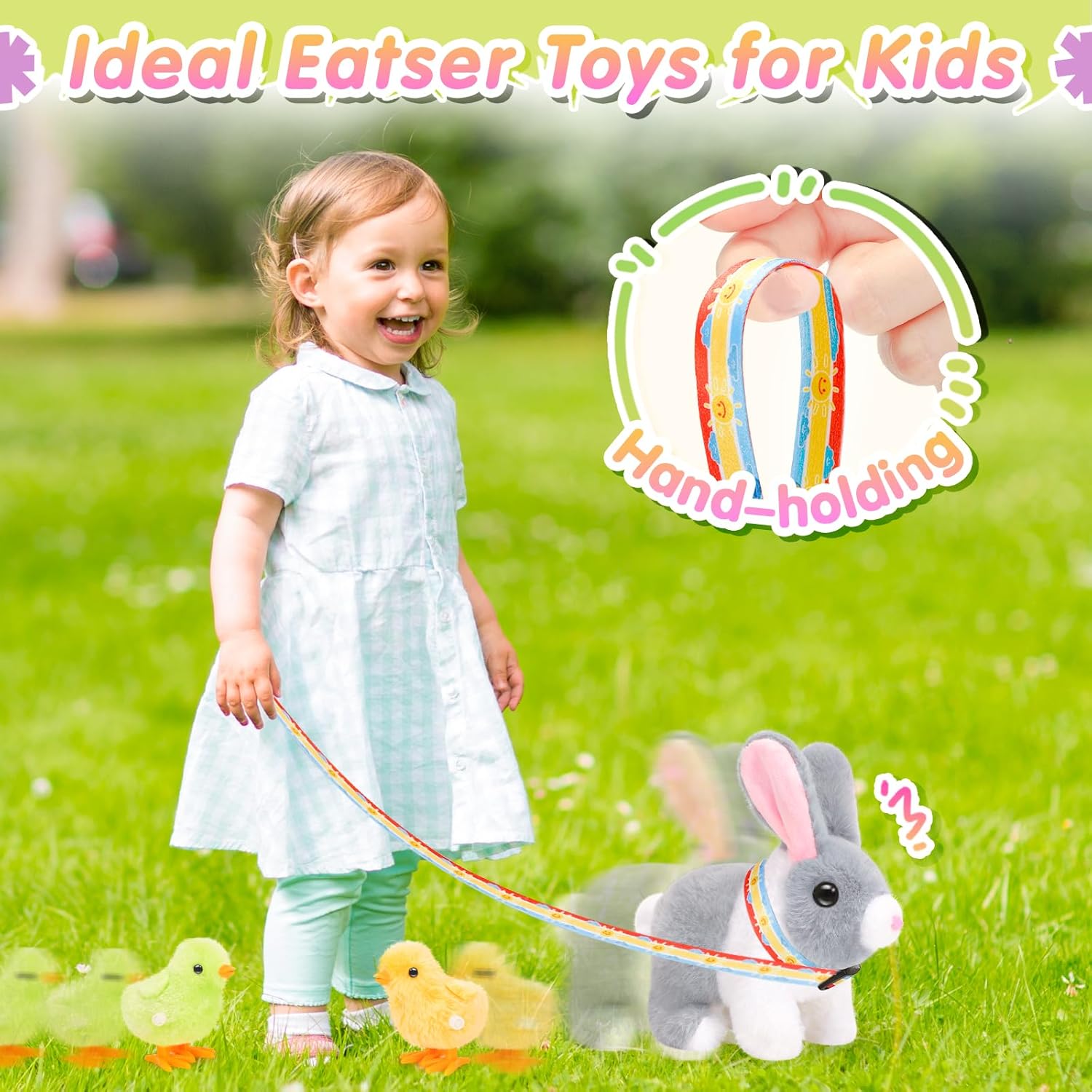 Tagitary Plush Bunny Toy for Kids