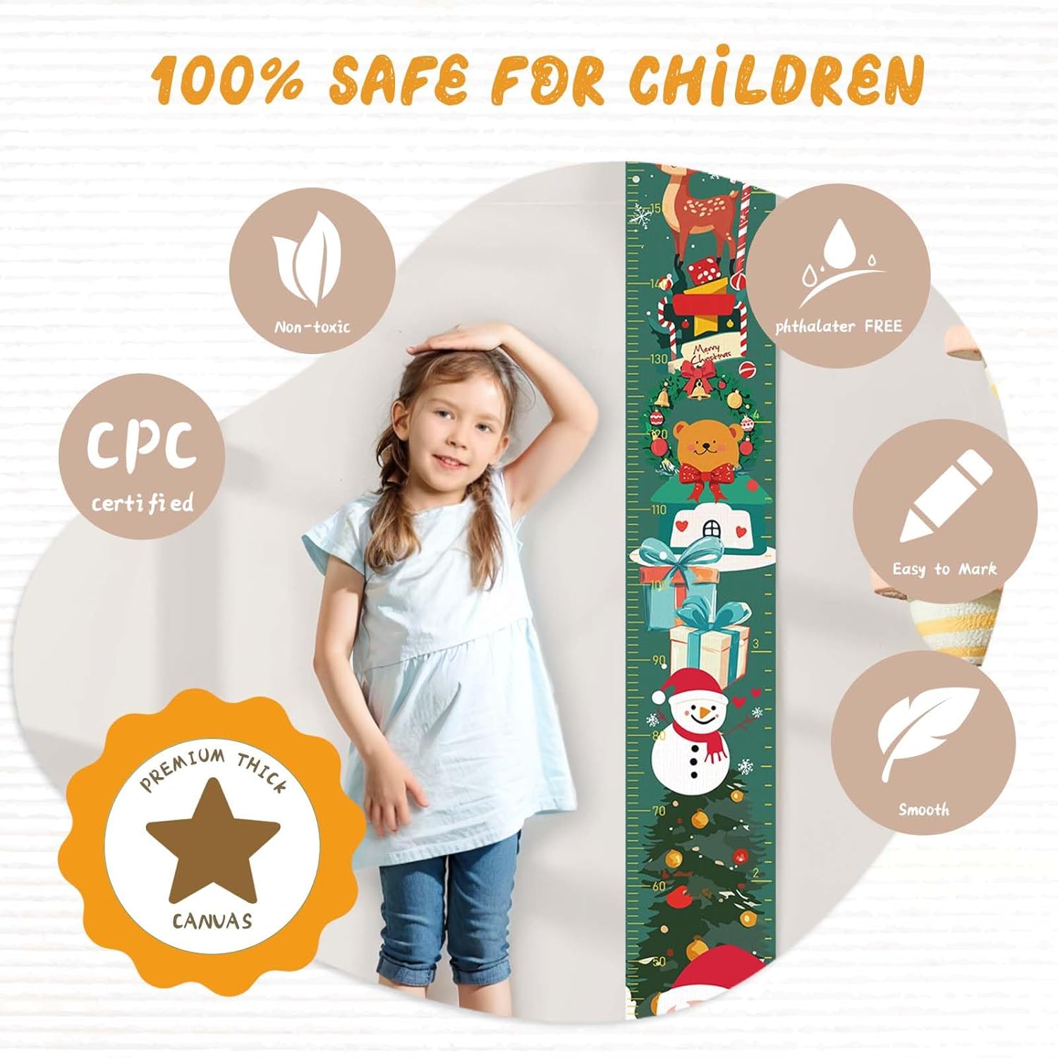 Personalized Name Growth Chart for Wall