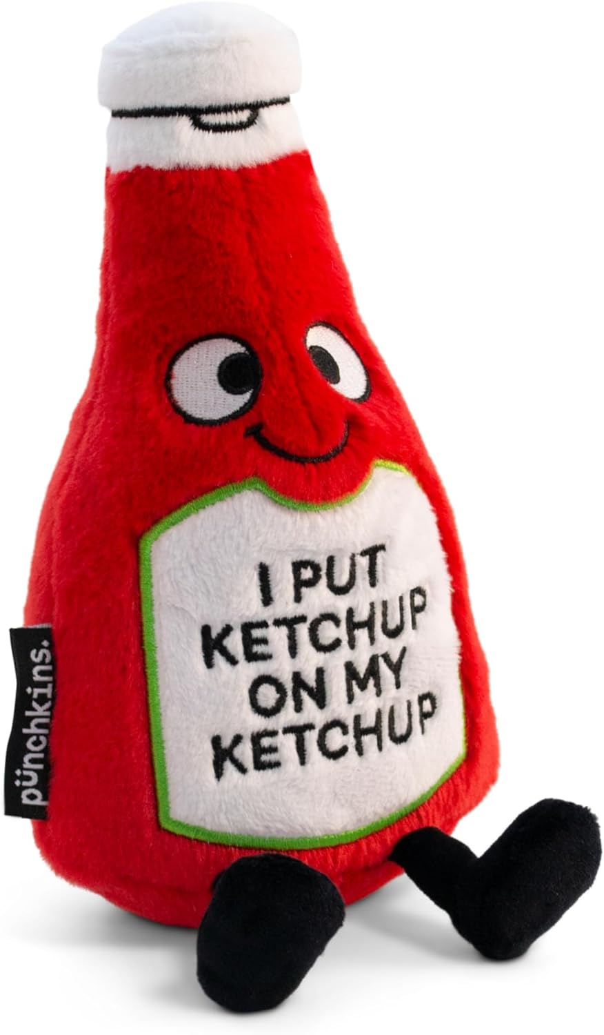 Ketchup Plushie - Funny Ketchup Bottle Cute Plush Figure