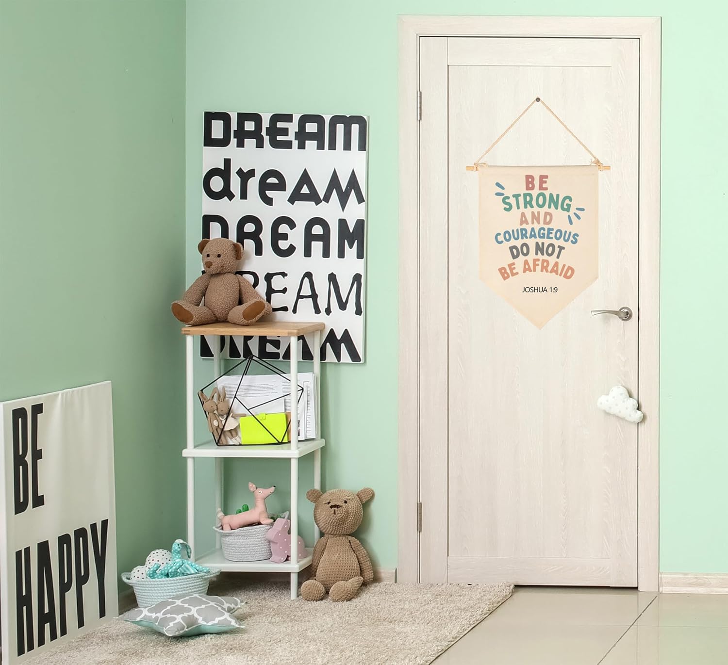 Christian Bible Verses Art Banner Wall Decor