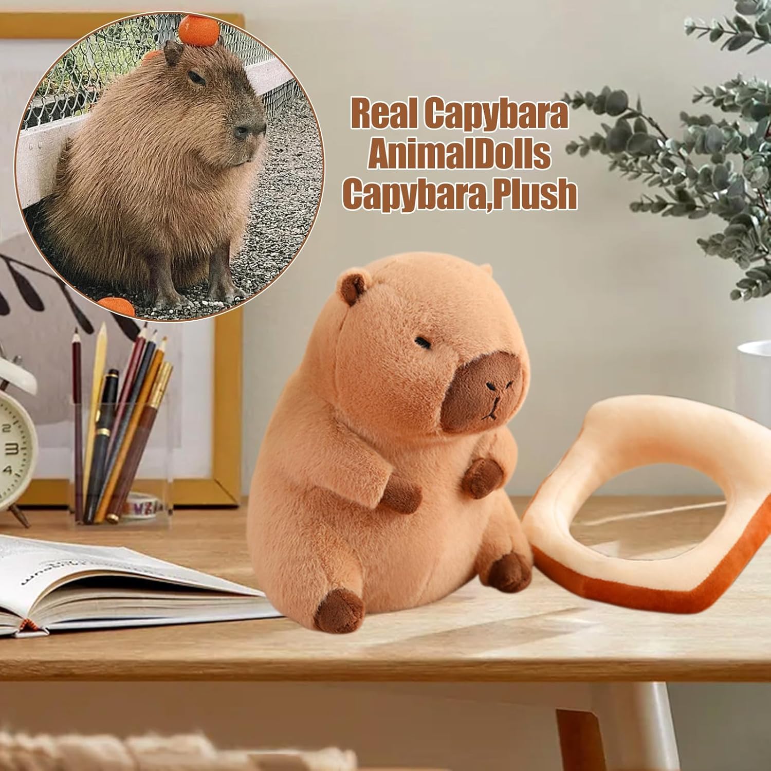 12 Inch Capybara Plush Toy for Kids Adults