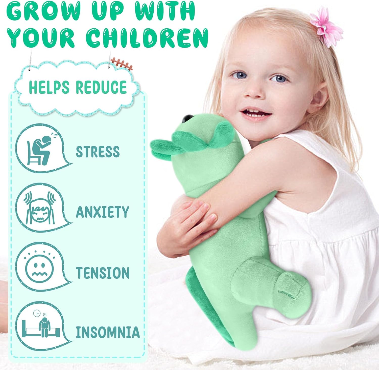 Soft Axolotl Plush Toy for Kids