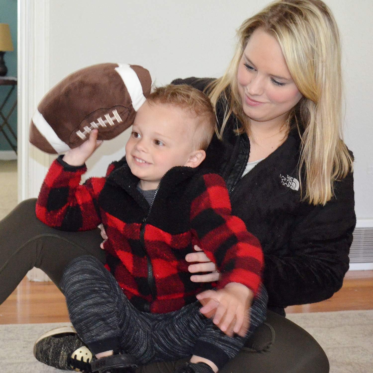 Football Plush Pillow for Boys 1-3 Years