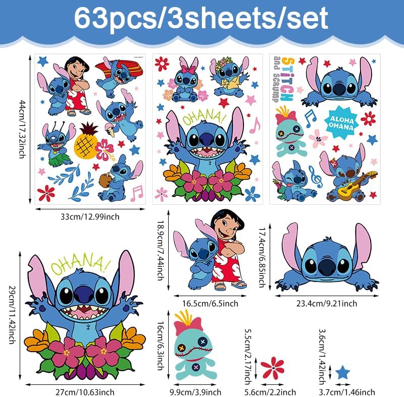Aloha Ohana Wall Stickers for Kids